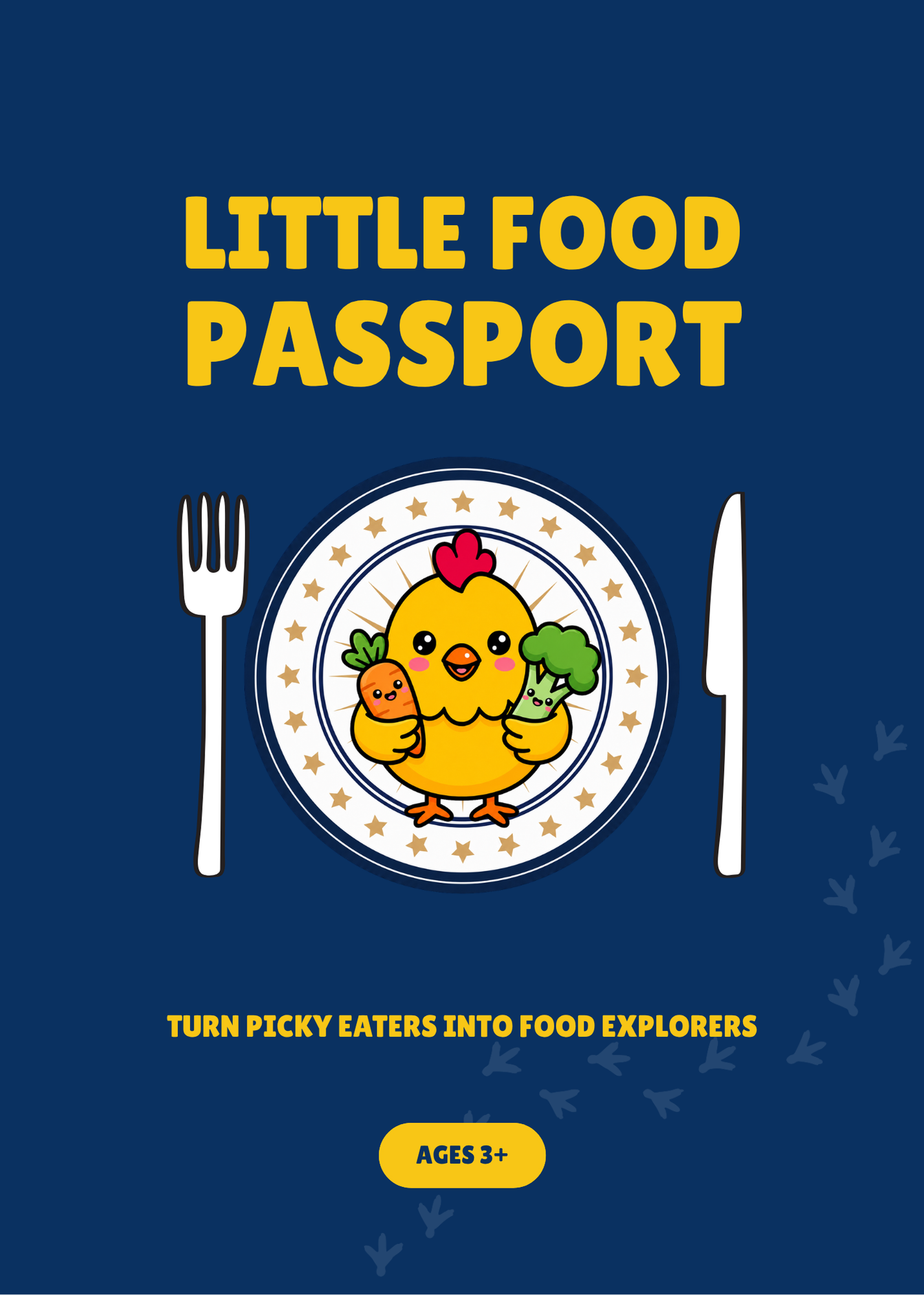 The Little Food Passport booklet cover